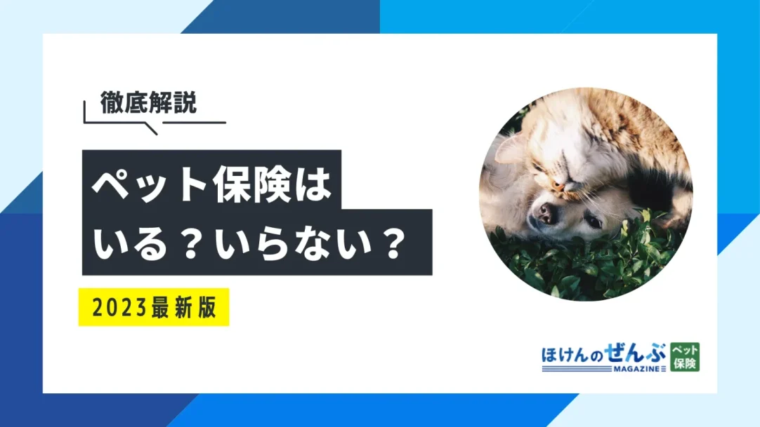 ペット保険はいらない？犬と猫の治療費から必要性を解説の画像